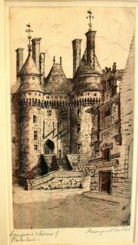 Castle Front, Rabelais by Margaret Aulton 