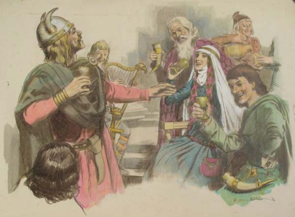 Salomon-van-Abbe-Saxons-Wassailing