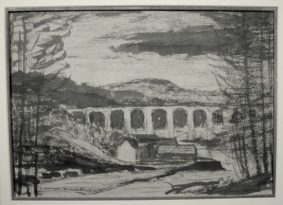 Alfred Thornton - Viaduct at St Germans, Cornwall