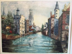 Margaret Aulton - Quai des Roseraies, Bruges