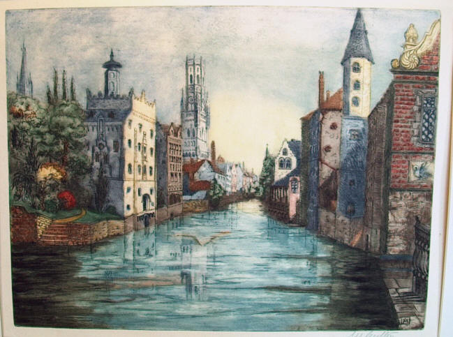 Margaret Aulton - Quai des Roseraies, Bruges Margaret Aulton - Quai des Roseraies, Bruges