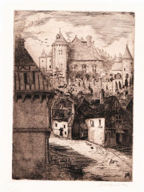 Margaret Aulton - Untitled with a castle Margaret Aulton - Untitled with a castle