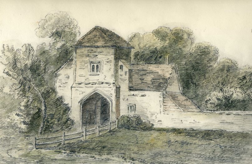 Bosquet, M. - STUDY OF A LODGE, USK Bosquet, M. - STUDY OF A LODGE