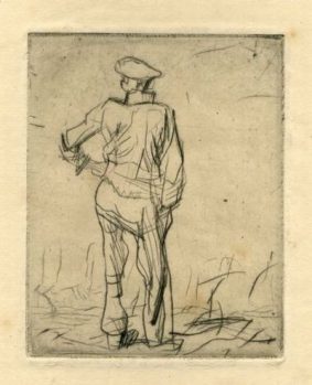 Sir Frank Brangwyn, RA. RE. RWS. - L'Ombre de la Croix - 3