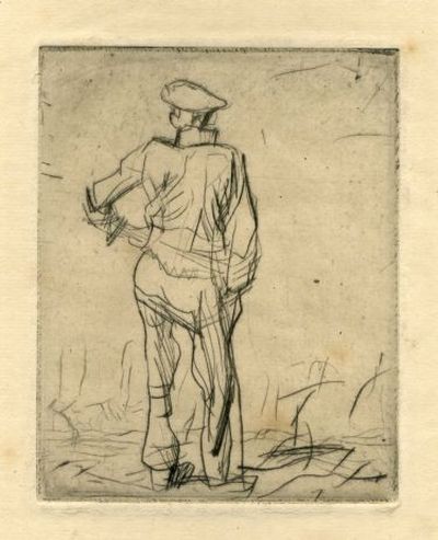 Sir Frank Brangwyn, RA. RE. RWS. - L'Ombre de la Croix - 3 Sir Frank Brangwyn, RA. RE. RWS. - L'Ombre de la Croix - 3