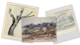 Ernest A. Taylor - Impressionist watercolour