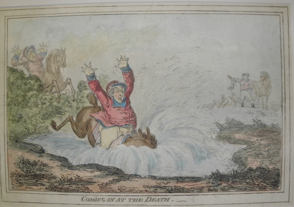 Gillray, James - 4 Restrikes inc. COMING IN AT THE DEATH Gillray, James - 4 Restrikes inc. COMING IN AT THE DEATH