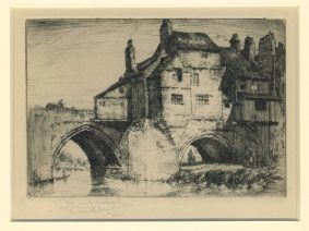 George Huardle-Bly - Old Elvet Bridge, DURHAM