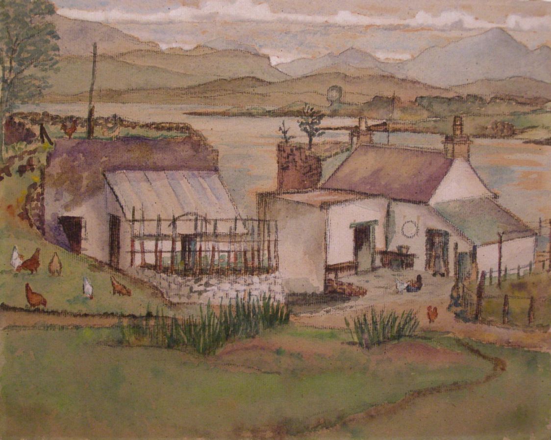 Irene Greig - Cottage by the Sea, Lismore Irene Greig - Cottage by the Sea, Lismore