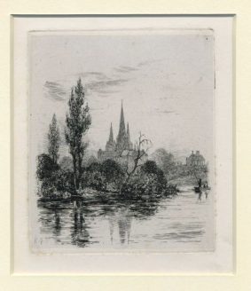 Richard Nibbs - FISHERMEN ON THE RIVER