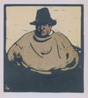 Sir William Nicholson - A Fisher