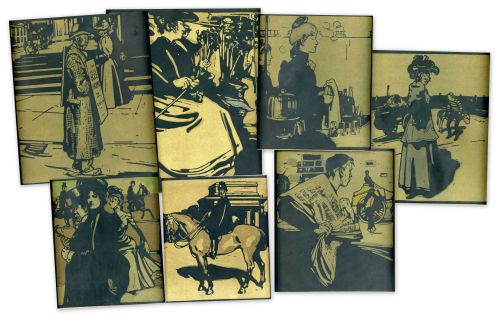 Nicholson, Sir William - London Types. Sir William Nicholson - London Types