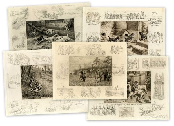 Paton, Frank - Signed Christmas Cards - 1 Frank Paton - Signed Christmas Cards