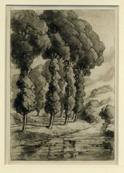 Roberts, AT - Trees by River AT Roberts - Trees by River