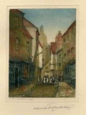 Claude H Rowbotham - Little Shambles, York
