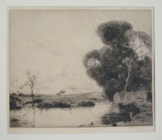 Edward Millington Synge - On the Ancholme River Edward Millington Synge - On the Ancholme River