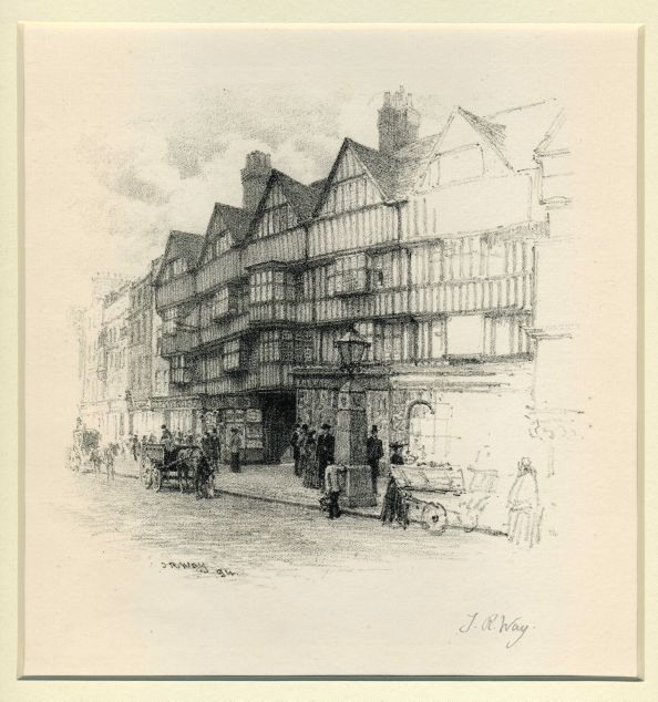 Thomas Robert Way - Staple Inn, High Holborn Thomas Robert Way - Staple Inn, High Holborn